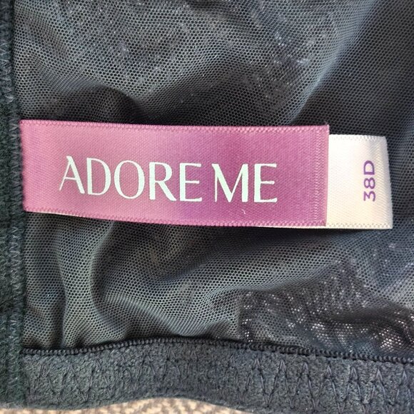 Lace Bra  Size 38D Green - Picture 3 of 10